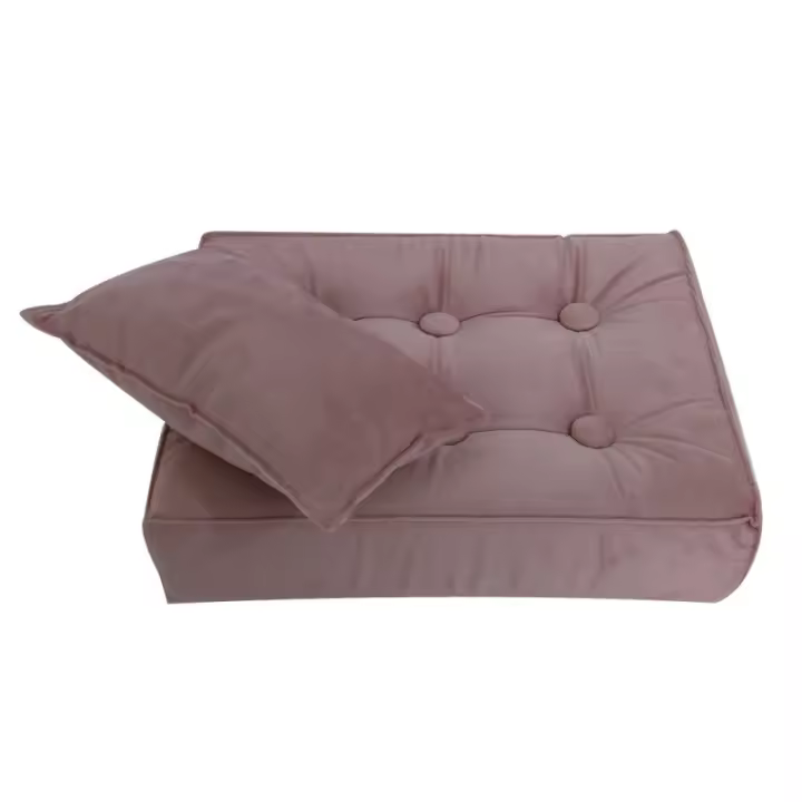 Neonatal Photography Mattress Pad Retro Mini Bed Pillow Newborn Cushion Baby Full Moon Photo Posing Assisted Prop Cradle Bedding - 1