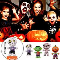 Muñeco Halloween, monstruo esqueleto 30 cm, muñeco peluche de Halloween - details 0