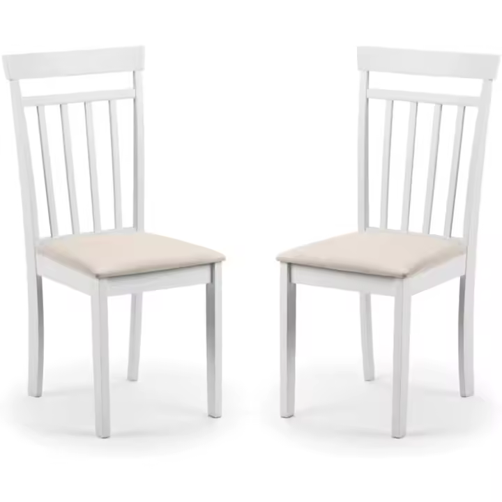 Juego de 2 sillas de comedor Coast, gris - 1