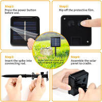 Guirnalda de luces LED Solar para exteriores, lámpara de alambre de cobre impermeable para jardín, patio, árbol, fiesta de Navidad, 8 modos, 300/200 - details 13