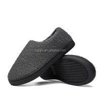Nuevos zapatos informales de piel para hombre de talla grande 47 antideslizantes para interiores de lana de fieltro para mujer de caña alta a bajo precio - details 2