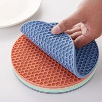 Alfombrilla de silicona resistente al calor para ollas de cocina, almohadilla antideslizante duradera, alfombrillas en forma de panal, resistente al calor - details 3