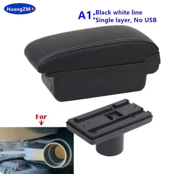 Adecuado para Seat 6J Ibiza 6L 2010-2019 CA, calibración de reposabrazos de coche, piezas especiales de modificación automotriz - 1