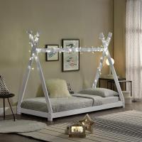 Cama para niños pequeños Cama Infantil 160 x 80cm Estructura Tipi de Madera Pino Color Pino Natural - details 60