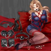 Empaque privado Vibradores sexys juguetes sexuales para parejas adultos 18 Esposas accesorios eróticos equipo de bondage Máscara tapón anal anillo consolador kit de sexo - details 10