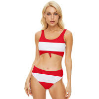 Bañador con estampado 3D de la Copa del Mundo de España para mujer, traje de baño dividido sin espalda, Bikini para mujer 2024 - details 10