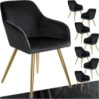 Sillas de Comedor Ergonómicas y Versátiles Juego de Sillas Tapizadas en Terciopelo - details 19