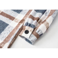Camiseta larga de lana polar para mujer, ropa para - details 10
