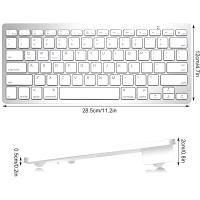 Teclado bluetooth wb-8022 Compatible con PC Mac.Teclado espanol. - details 0