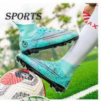 Zapatos de fútbol de marca para niño, tobillo alto, talla 33-46, deportes de verano - details 9