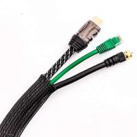 Dropship 1/5/10/50/M funda trenzada aislada negra 4/6/8/10/12/14/20/25mm funda de Cable de protección de prensaestopas de alambre PET apretado - details 11