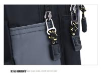 Bolso de pecho de tela Oxford para hombre, bolso cruzado multifuncional de estilo coreano, bolso de hombro deportivo ajustable de gran capacidad - details 4