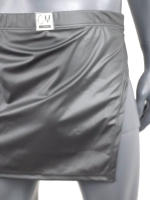 Hombres Bragas Eróticas Sexy Cuero Sintético Boxer Shorts Falda Travesti Ropa Interior Sissy Lencería Calzoncillos Split Lateral - details 2