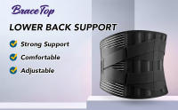 Tcare Cinturón de Soporte Lumbar Entrenador de Cintura para Alivio del Dolor de Espalda - details 0
