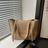2 unids/set de bolsos de mano versátiles para mujer, bolso de mano de gran capacidad de cuero Pu, bolso de hombro Simple de color sólido - details 17