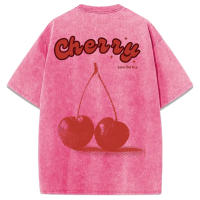 Camiseta Fresca y Ropa Vista Manga Corta, Cuello Redondo, Algodón, Moda Fresca para Mujeres - details 21