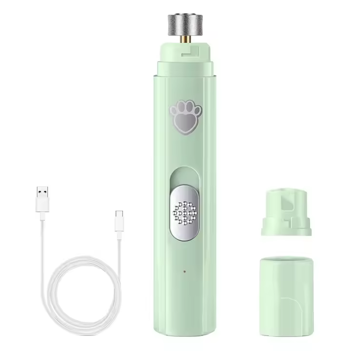Electric Dogs Nail Grinder with LED Light Polisher Wheel Pet Nail Clipper USB Rechargeable Pet Nail Trimmers Suit for Cat or Dog - 1