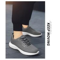 Zapatillas de deporte de cuero de alta calidad para hombre, zapatos informales impermeables, zapatillas ligeras para correr al aire libre, Tenis deportivos, zapatos planos masculinos - details 22