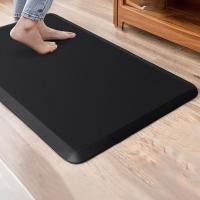 Alfombra antifatiga para cocina, alfombrilla de pie impermeable antideslizante, felpudo Rectangular resistente al desgaste para oficina - details 5