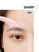 Cepillo De Cejas Profesional Para Mujer Con Tijeras De Cejas Y Cuchillo De Rostro Accesorios De Maquillaje De Acero Inoxidable - details 4
