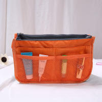 Bolsa De Cosméticos Nylon Para Mujer Organizador De Maquillaje Con Doble Cremallera Bolsa De Almacenamiento De Hidratantes Para Viajes Al Aire Libre - details 7