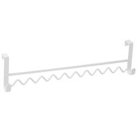 Colgador estable para puerta trasera de baño, sin taladro, antiarañazos, sin óxido, gancho para colgar toallas, batas, bolsas - details 4