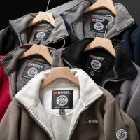 Chaqueta acolchada de forro Polar a prueba de viento para hombre, abrigo cálido anticongelante, frío Polar, talla grande, ocio, moda, otoño, invierno, nuevo - details 1