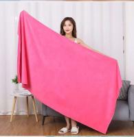 Toalla de salón de belleza de secado rápido, absorbente de baño de microfibra gruesa grande de 180x200cm, deportes multifuncionales para natación - details 7
