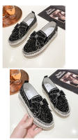 Zapatillas para Mujer de Tamaño Grande Primavera 2025 Suela Gruesa con Cordón de Diamantes de Imitación Estilo Coreano Casual para Estudiantes - details 13