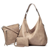 Bolso de Hombro para Mujer, Bandolera de Cuero PU, 3 piezas, informal, Gran Capacidad - details 30