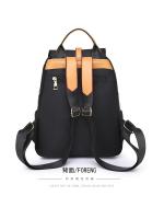 Mochila Oxford negra impermeable para mujer, bolso escolar antirrobo de gran capacidad, bolso de viaje, bolso de hombro - details 24