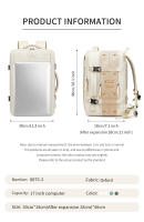 Mochila de viaje de gran capacidad para mujer, bolsa de equipaje de separación húmeda y seca, mochila informal de expansión, mochila para hombre, bolsa para ordenador - details 24