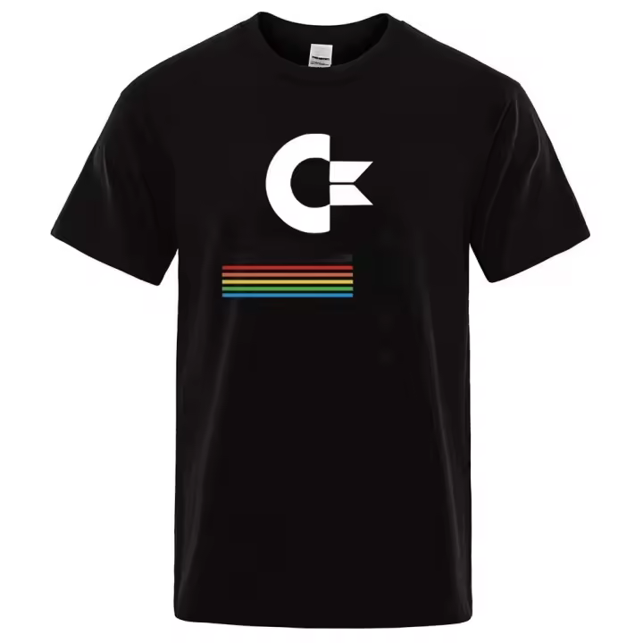 Camiseta de manga corta para hombre, diseño Retro Sid Friend, estilo informal, Brigadier General 64 C64, verano 2022 - 1