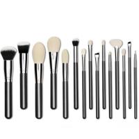 Juego de 15 brochas de maquillaje para pelo de animal Juego de brochas de maquillaje de lana auténtica - details 4