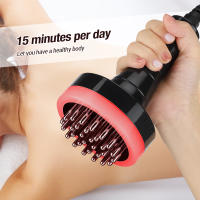 Masajeador eléctrico adelgazante corporal, cepillo meridiano para quemar grasa, drenaje linfático Gua Sha, anticelulitis, terapia de luz roja infrarroja - details 8