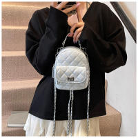 Versión coreana Xiaoxiangfeng Lingge mochila 2025 primavera nueva moda simple estudiante cadena de gama alta bolso de mujer - details 23