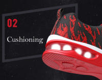 Zapatillas de deporte transpirables para hombre, zapatos antideslizantes con amortiguación para correr, deportes al aire libre, tenis, zapatos de entrenamiento cómodos - details 7