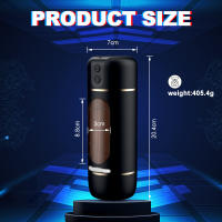 Masturbador masculino automático, juguete Sexual de bolsillo para adultos, con vibrador, succión de empuje - details 6