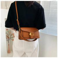 Bolso de mano para mujer con diseño de caviar, pequeño y cuadrado diagonal - details 3