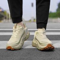 Zapatillas para correr de rebote transpirables para hombre, zapatillas antideslizantes con amortiguación para exteriores, zapatillas para correr con parte inferior gruesa, zapatillas para parejas - details 11