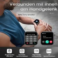 Reloj inteligente para hombre con función de teléfono, 1,8 pulgadas, rastreador de fitness con más - details 3