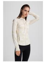 Ropa con capucha y cremallera para mujer, Anti-UV50 de bolsillo con protección UV para correr al aire libre, protector solar para Fitness - details 13