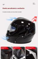 Casco moto integral hombre aire libre Deportes MX Carreras de Locomotora - details 11