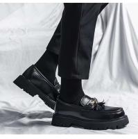 Zapatos Oxford de cuero de caña alta para hombre, zapatos de vestir y zapatos Oxford de talla grande, nuevos, fáciles de usar, para jóvenes - details 8