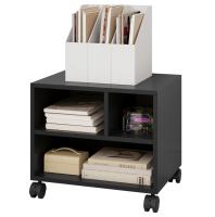 Soporte de Impresora Móvil Removible 40x30x35cm 3 Compartimentos Abiertos para Almacenamiento de Archivos Ideal para Oficina y Estudio - details 9