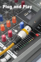 Nephy Cable de Audio 3Pin XLR AUX con Escudo de Interferencia Micrófono de Hombre a Mujer - details 4
