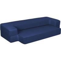 70 x 190 cm Sillón Cama Plegable, Sofá Cama Plegable con Espuma de Memoria y Almohada, Colchón de Suelo para Yoga, Oficina, Salón, Futon Sofá Cama Portada Lavable Unos, Gris Claro - details 7