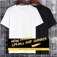Camiseta ajustada de manga corta de Color sólido para hombre y mujer, Top interior individual versátil clásico adelgazante, novedad de verano 2024 - details 0
