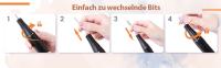 Set de Manicura Eléctrico Taladro de Uñas 35000 rpm Corta Uñas de Gel Removedor de Cutículas - details 5