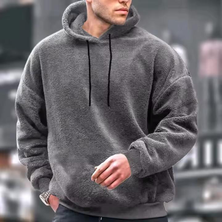 Camiseta Fashiona con capucha para hombre, camiseta deportiva informal, - 1